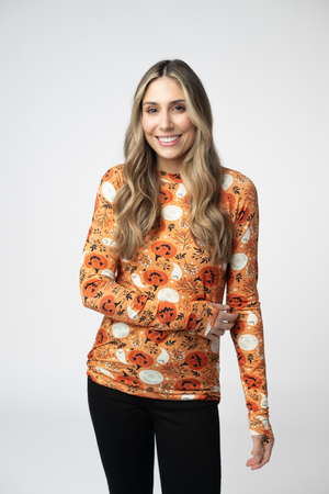 Blair Long Sleeve Top - Spooky Autumn by Michelle Mae