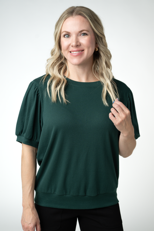 Katie Cozy Top - Evergreen by Michelle Mae