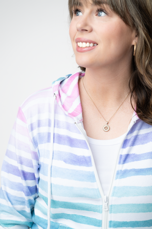 PREBOOK Fullzip Hoodie - Summer Stripes