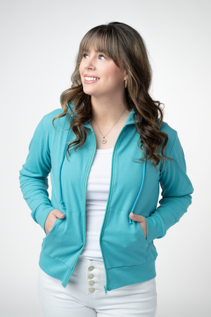 PREBOOK Fullzip Hoodie - Dark Aqua