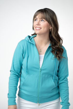 PREBOOK Fullzip Hoodie - Dark Aqua