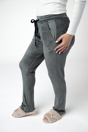 PREBOOK Luna Lounge Pants - Charcoal