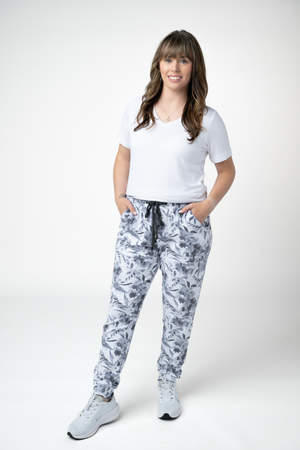 PREBOOK Classic Joggers - Abstract Monochrome