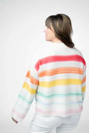 PREBOOK Rainbow Stripe Sweater