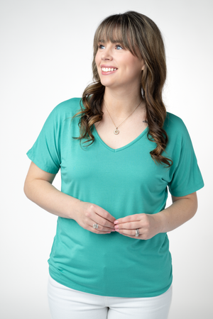PREBOOK Chloe Cozy Top - Tropical Teal