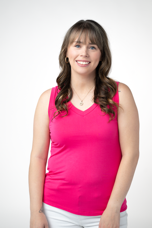 PREBOOK Noelle Tank - Hot Pink