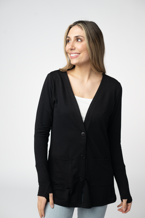 Cori Cardigan - Black by Michelle Mae