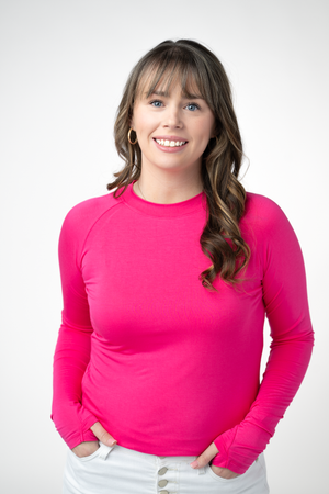 PREBOOK Blair Long Sleeve Top - Hot Pink