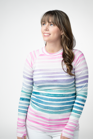 PREBOOK Blair Long Sleeve Top - Summer Stripes