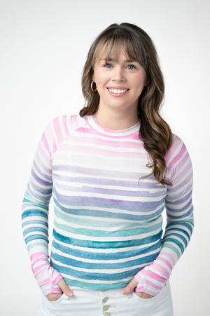 PREBOOK Blair Long Sleeve Top - Summer Stripes