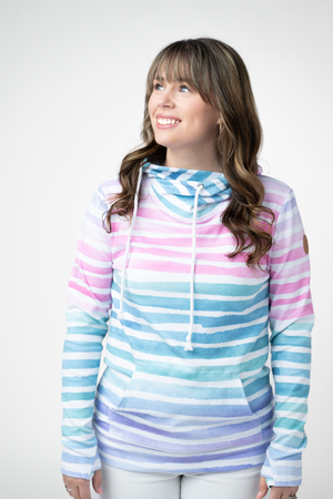 PREBOOK Ashley Hoodie - Summer Stripes