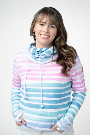 PREBOOK Ashley Hoodie - Summer Stripes