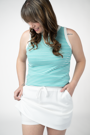 PREBOOK Serena Luxe Skort - White