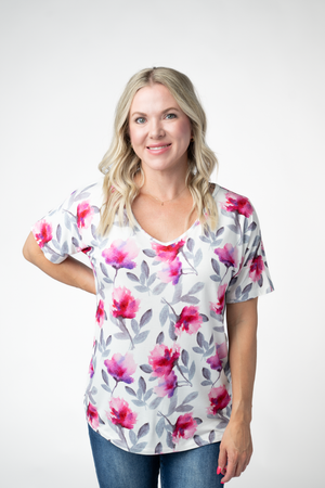 PREBOOK Chloe Cozy Top - Moonlit Floral