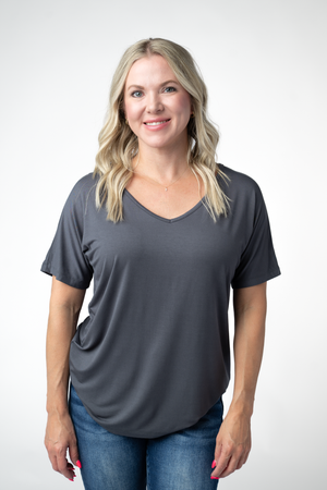 PREBOOK Chloe Cozy Top - Grey