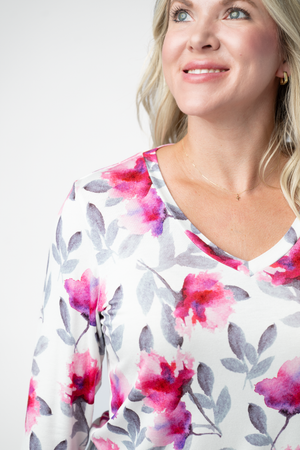 PREBOOK Larissa Long Sleeve - Moonlit Floral