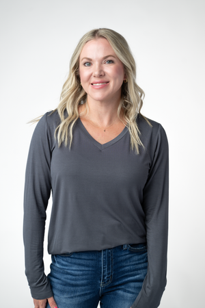PREBOOK Larissa Long Sleeve - Grey