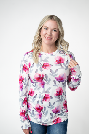 PREBOOK Blair Long Sleeve Top - Moonlit Floral