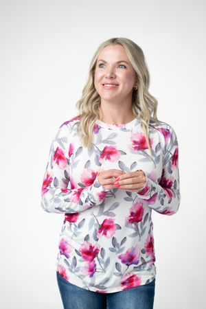 PREBOOK Blair Long Sleeve Top - Moonlit Floral