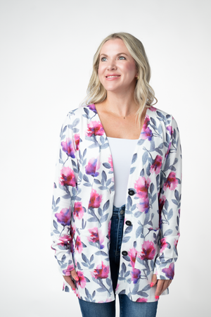 PREBOOK Cori Cardigan - Moonlit Floral