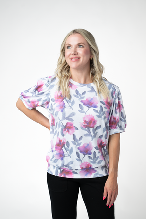 PREBOOK Katie Cozy Top - Moonlit Floral