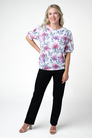 PREBOOK Katie Cozy Top - Moonlit Floral