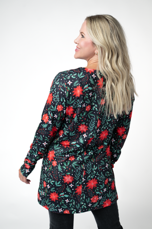 Cori Cardigan - Poinsettia Nights by Michelle Mae