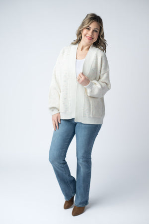 Kinsley Cardigan - Purple, Pink, and Green by Michelle Mae