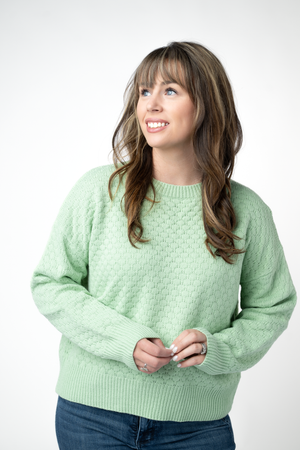 PREBOOK Gianna Pullover Sweater - Sage Green