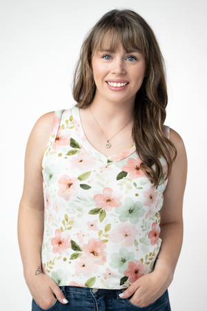 PREBOOK Noelle Tank - Floral Daydream