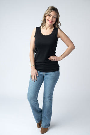 Ava Tank - Black by Michelle Mae