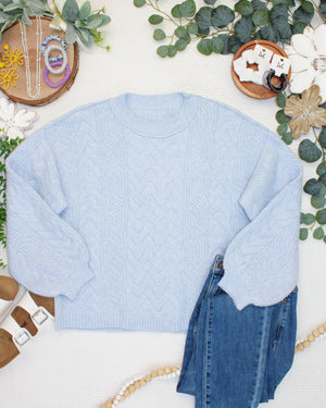 PREBOOK Dakota Sweater - Light Blue