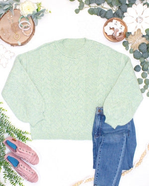 PREBOOK Dakota Sweater - Sage