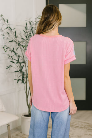 Don't Stop Til' You Get Enough Color Block Top