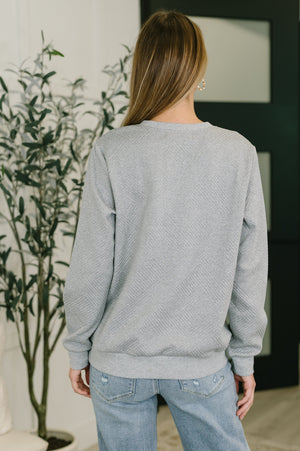 Early Day Quilted Half Zip Pullover