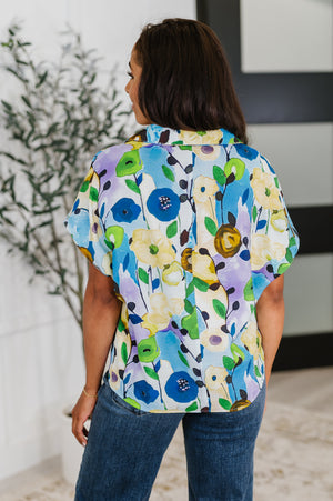 Fielding Questions Floral Top