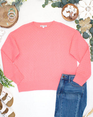 PREBOOK Gianna Pullover Sweater - Coral