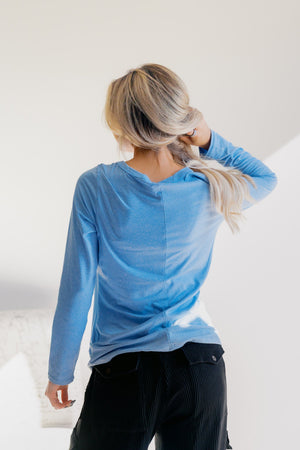 Glacier Wave Long Sleeve Top