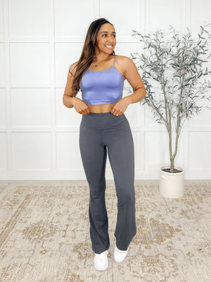 Hot Yoga Tank in Blue Hyacinth by Rae Mode