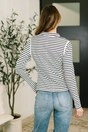 I Know What I Want Long Sleeve Henley Top