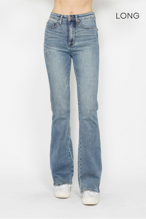 Judy Blue Tummy Control High Waist Bootcut Jeans - 2 inseams Short, Regular