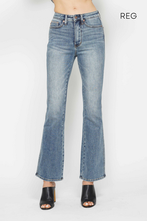 Judy Blue Tummy Control High Waist Bootcut Jeans - 2 inseams Short, Regular