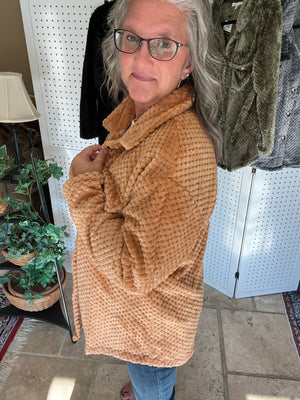 Fleece Shacket by Michelle Mae - 4 colors