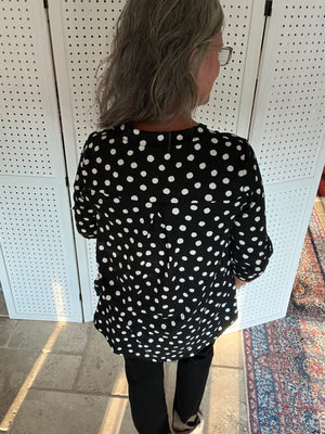 Cover Me In Spots Buttery Soft Gabby Top