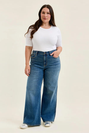 Shayla High Waist Retro Wide