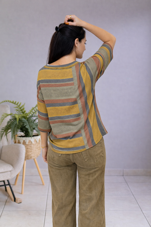 Garden Grove Stripe Top