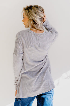Willow Whisper Long Sleeve Knit Top