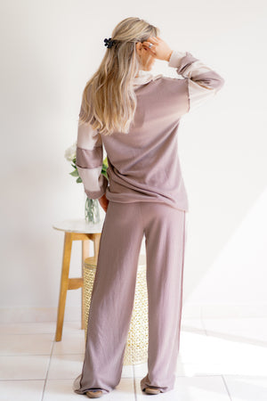 Woodland Cozy Ribbed Top