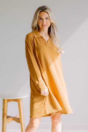 Golden Bloom Dress by Dear Scarlett