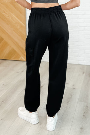 Jog and Snog Joggers in Black by Rae Mode